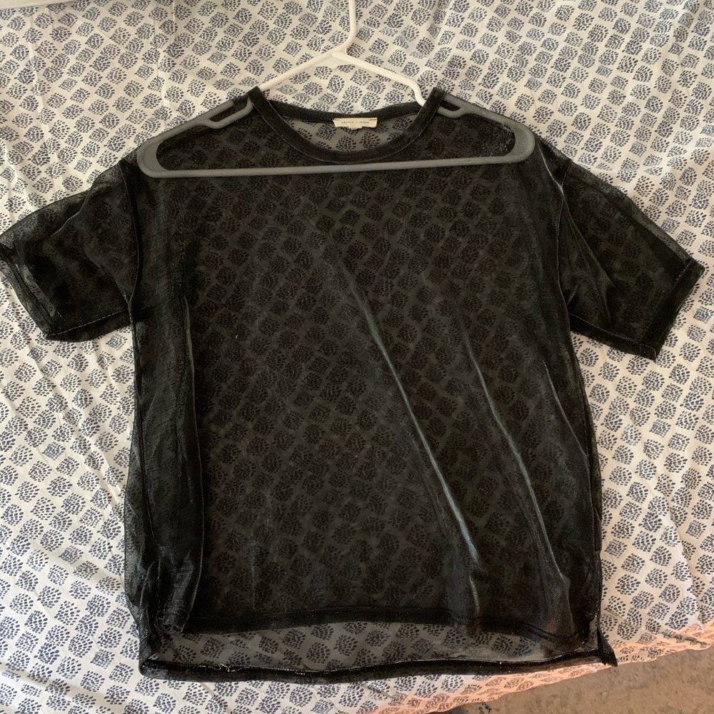 Urban outfitters sparkle mesh top - Picture 3 of 3